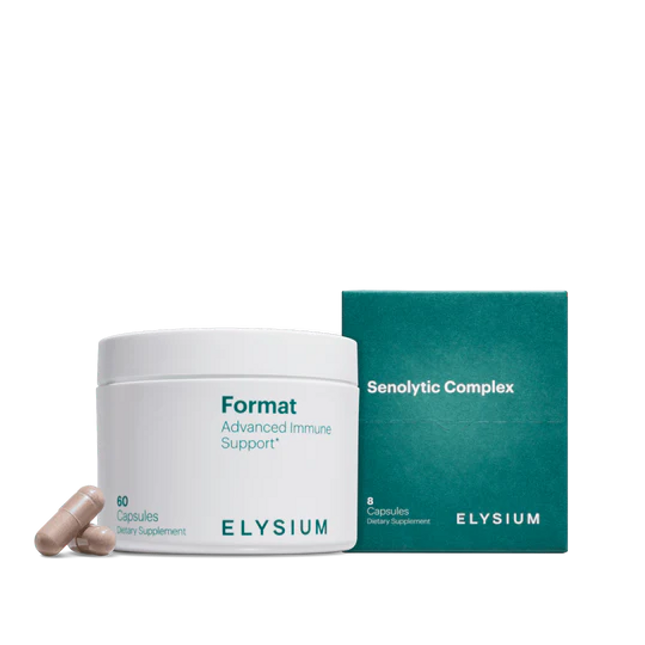 Elysium Format - Advanced Immune Support 60 Capsules + Senolytic Complex