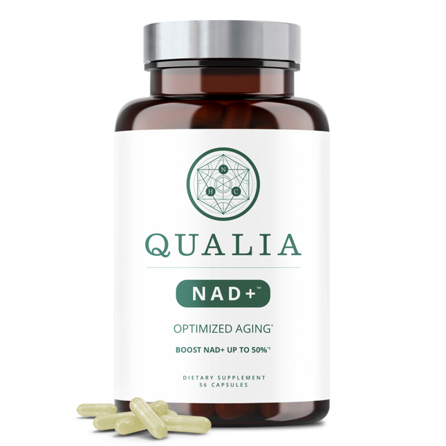 QUALIA NAD+ Dietary Supplement 42 Capsules | Optimized Aging