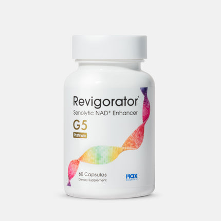 Revigorator G5 Platinum Single | 60 Capsules - Senolytic NAD+ Enhancer