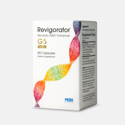 Revigorator G5 Platinum Single | 60 Capsules - Senolytic NAD+ Enhancer
