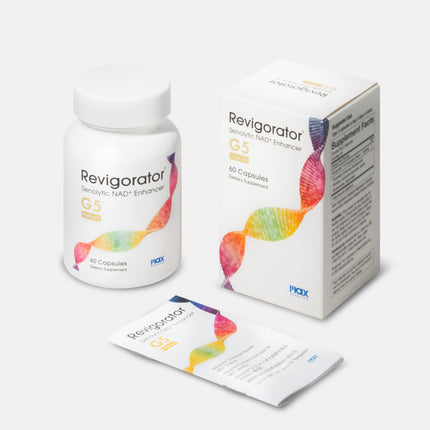 Revigorator G5 Platinum Single | 60 Capsules - Senolytic NAD+ Enhancer