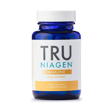 Tru Niagen Immune Daily Defense 30 Vegetarian Capsules, Vitamin D, C, NAD+