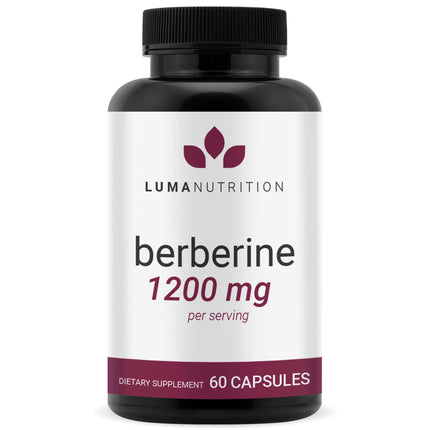 Berberine 1200mg - Blood Sugar Support Supplement - Luma Nutrition