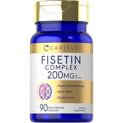 Carlyle Fisetin Complex | 200mg | 90 Quick Release Capsules