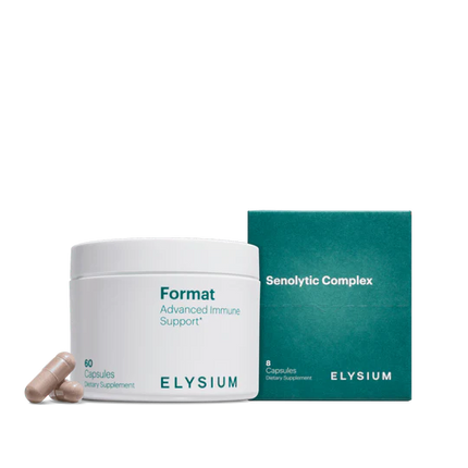 Elysium Format - Advanced Immune Support 60 Capsules + Senolytic Complex