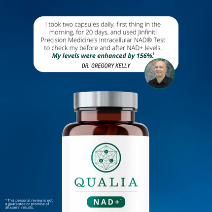 QUALIA NAD+ Dietary Supplement 42 Capsules | Optimized Aging