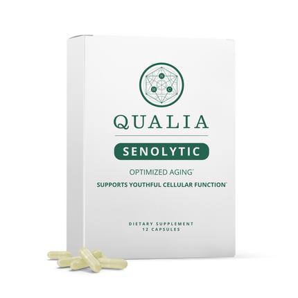 QUALIA SENOLYTIC Dietary Supplement 12 Capsules | TWO-DAY CELL REJUVENATION REGIMEN