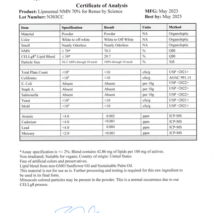 NAD⁺ Complete – NAD⁺, NMN, & NR (Liposomal) 90 Ct.