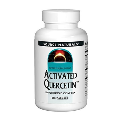 Source Naturals Activated Quercetin, Bioflavonoid Complex, 200 capsules