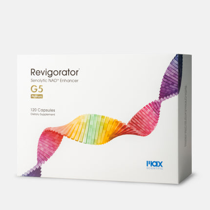 Revigorator G5 Platinum Twin | 120 Capsules - Senolytic NAD+ Enhancer