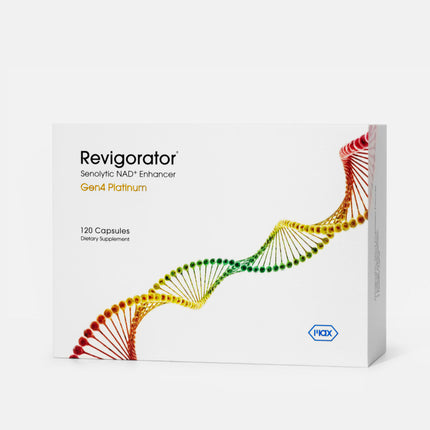 Revigorator Gen4 Platinum Twin | 120 Capsules - Senolytic NAD+ Enhancer