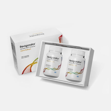 Revigorator Gen4 Platinum Twin | 120 Capsules - Senolytic NAD+ Enhancer