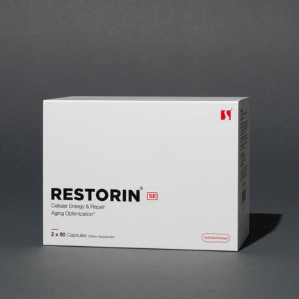 RESTORIN SE Pack of 2, 120 Capsules | Cellular Energy & Repair Aging Optimization
